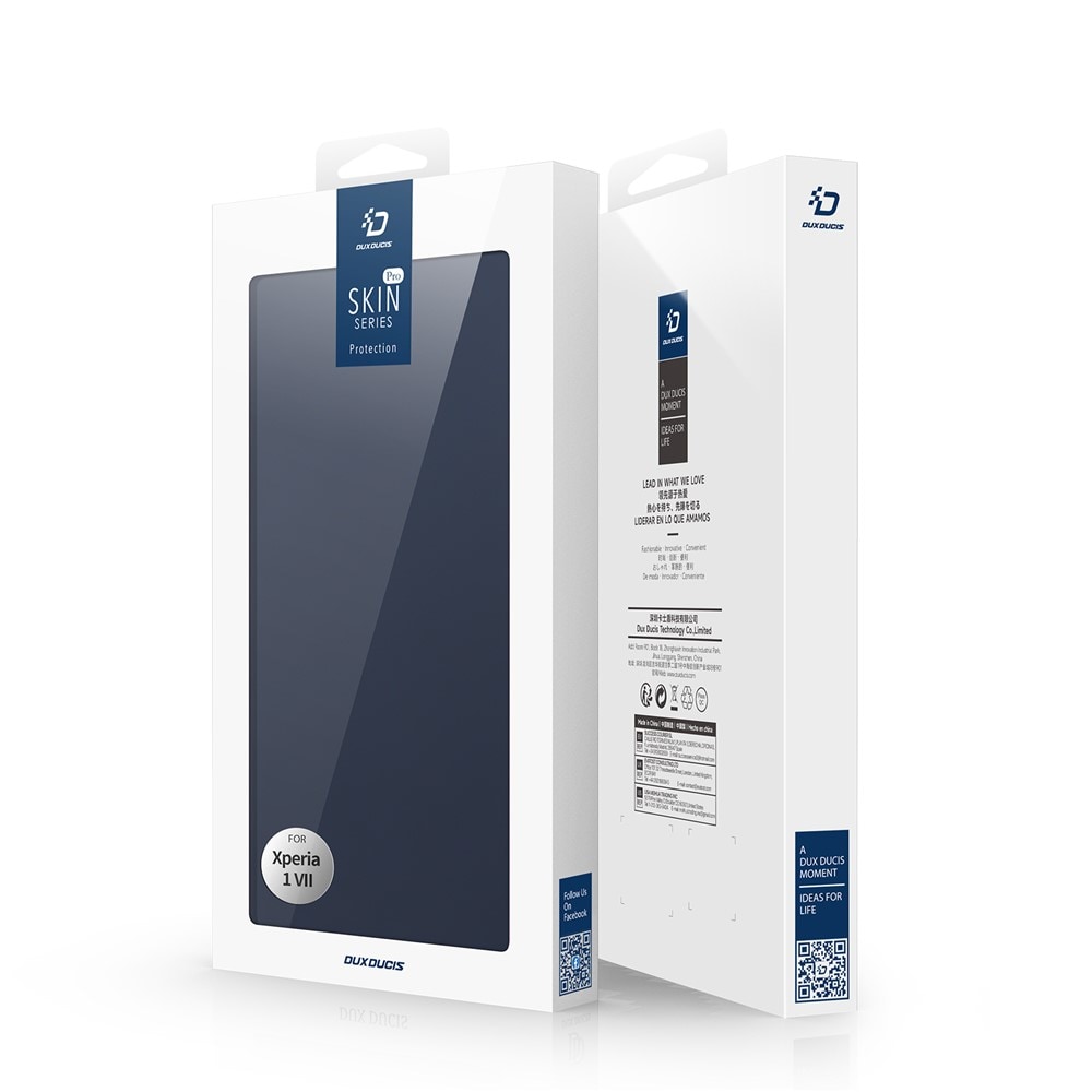 Sony Xperia 1 VII Slimmat mobilfodral, Navy
