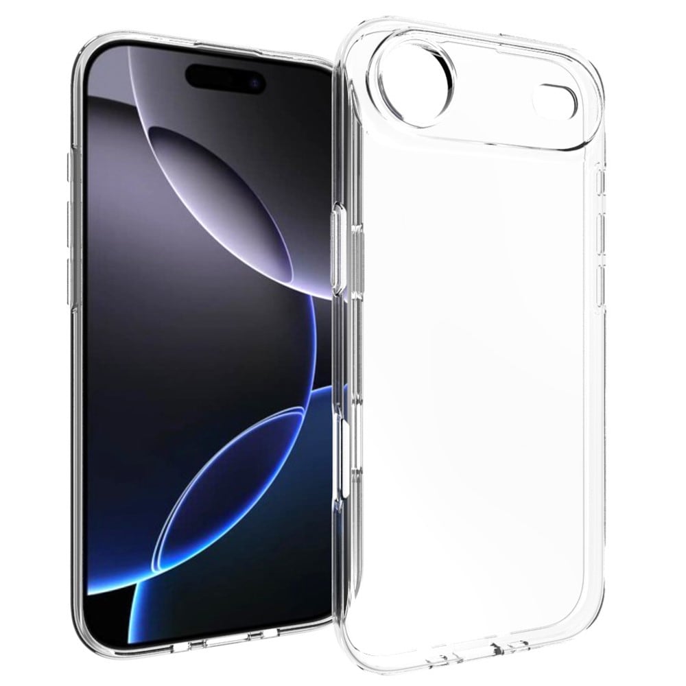 iPhone 17 Air Tunt TPU-skal, Genomskinlig