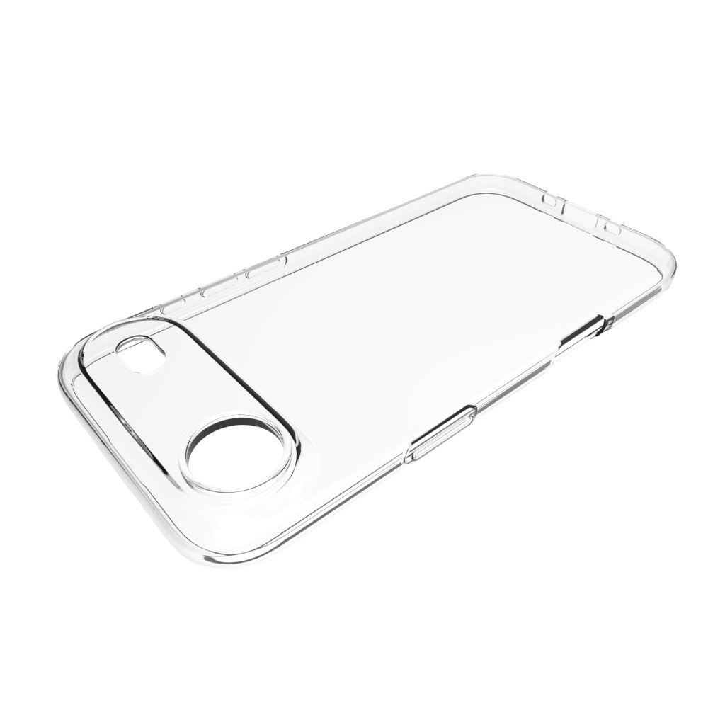 iPhone 17 Air Tunt TPU-skal, Genomskinlig
