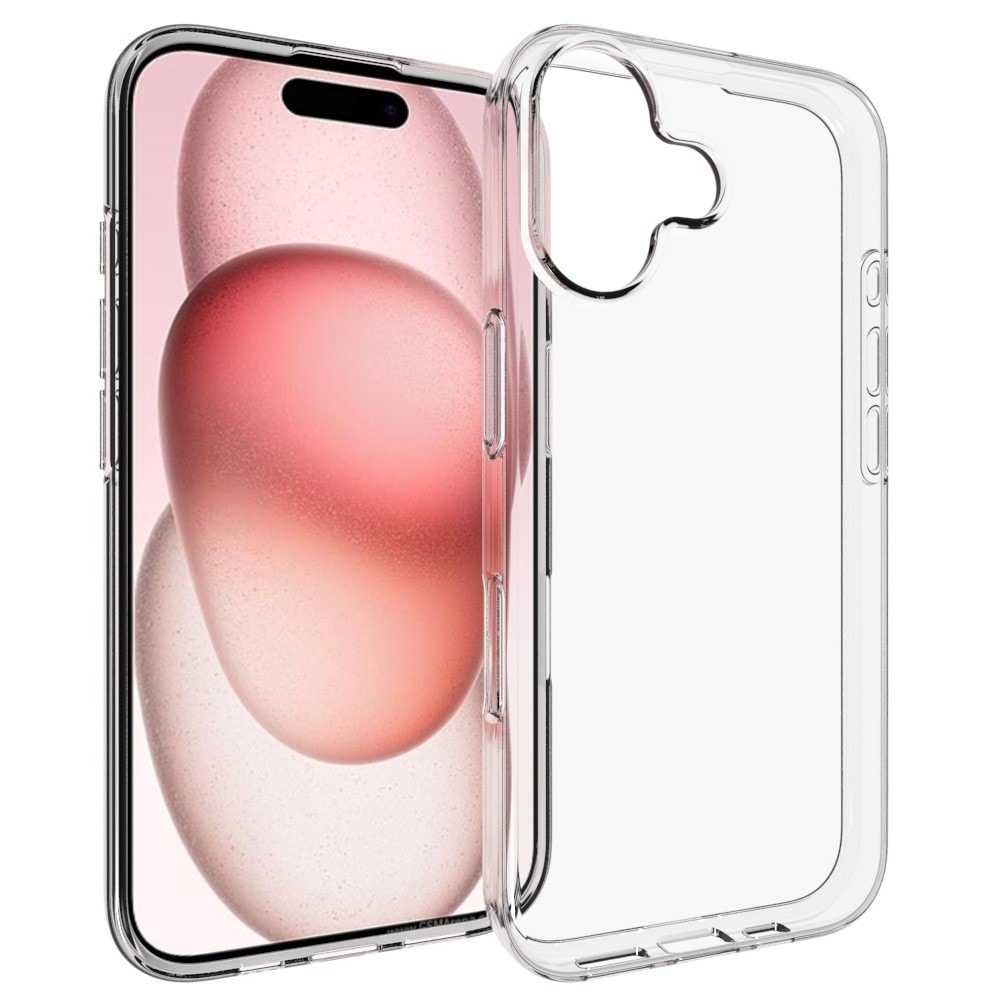 iPhone 17 Tunt TPU-skal, Genomskinlig