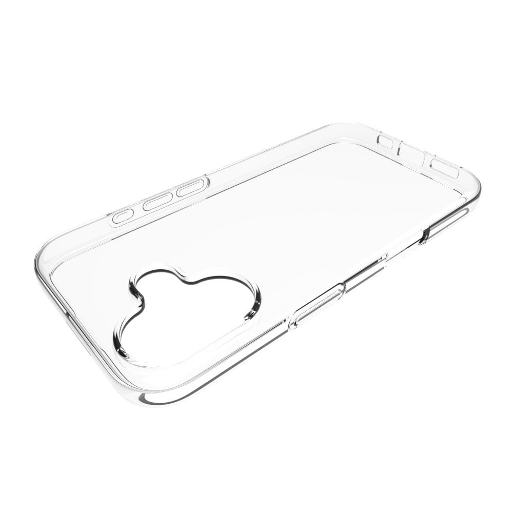 iPhone 17 Tunt TPU-skal, Genomskinlig