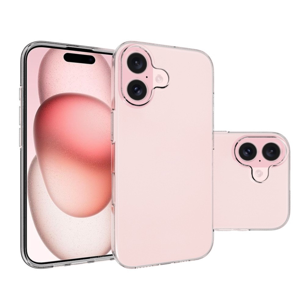 iPhone 17 Tunt TPU-skal, Genomskinlig
