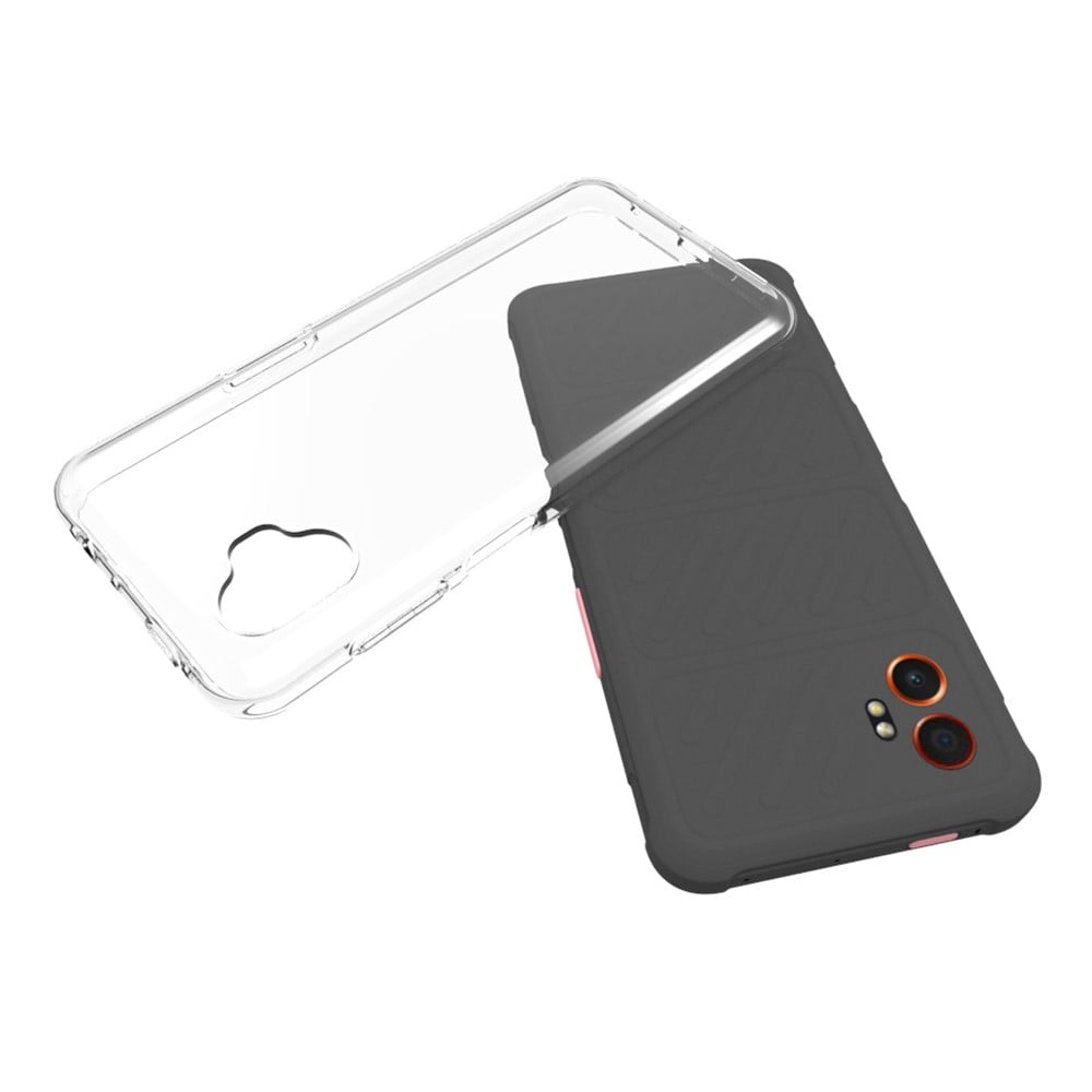 Samsung Galaxy Xcover 7 Pro Tunt TPU-skal, Genomskinlig