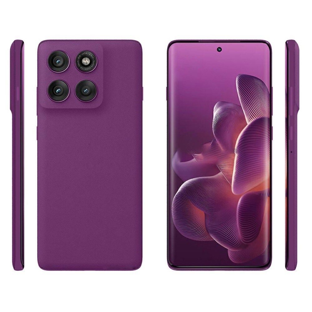 Motorola Edge 60 Pro Tunt TPU-skal, Genomskinlig