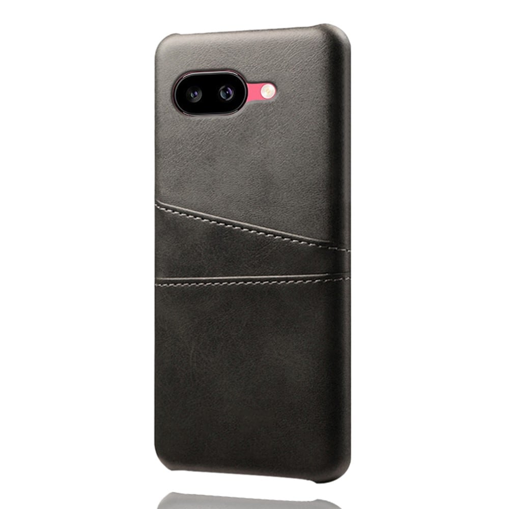 Google Pixel 9a Snyggt skal med 2 kortfack, Svart