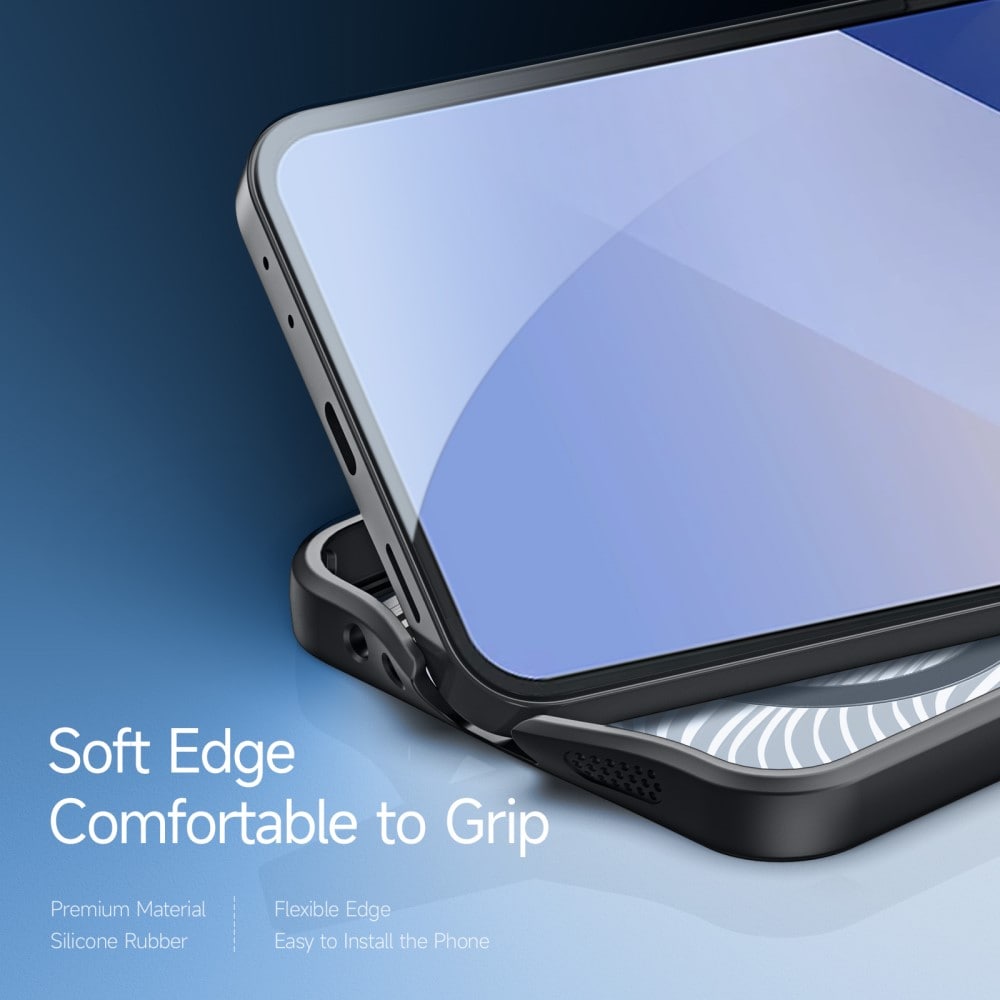 Samsung Galaxy Z Flip 7 Aimo Hybrid-skal, svart