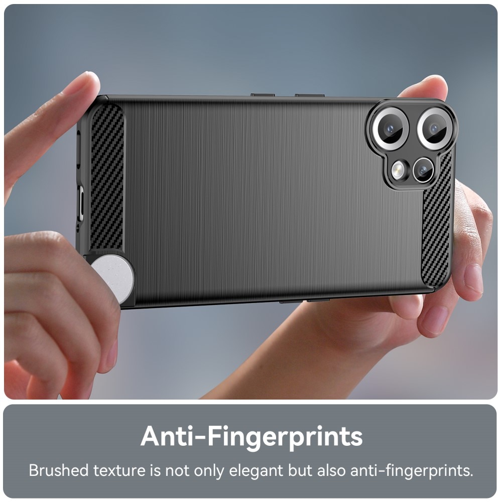 Nothing CMF Phone 2 Pro TPU-skal Brushed, Svart