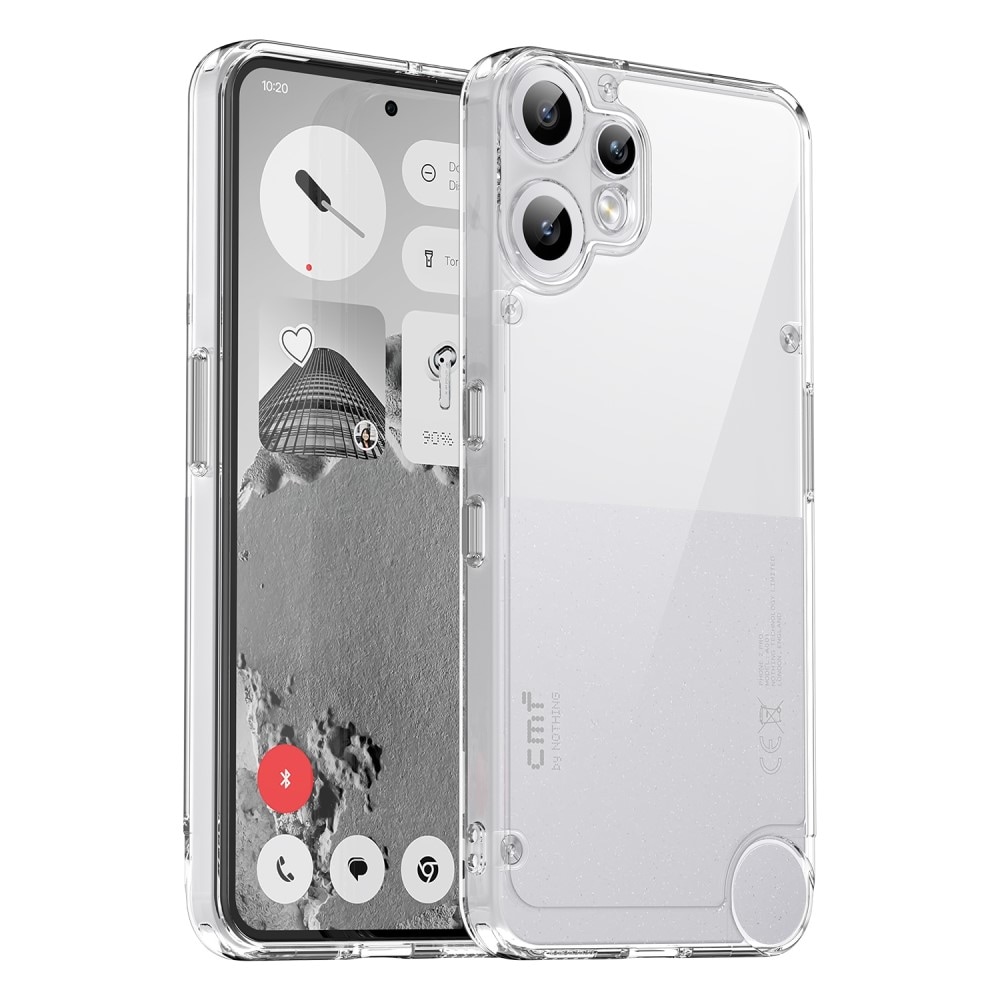 Nothing CMF Phone 2 Pro Crystal Hybrid-skal, Genomskinlig