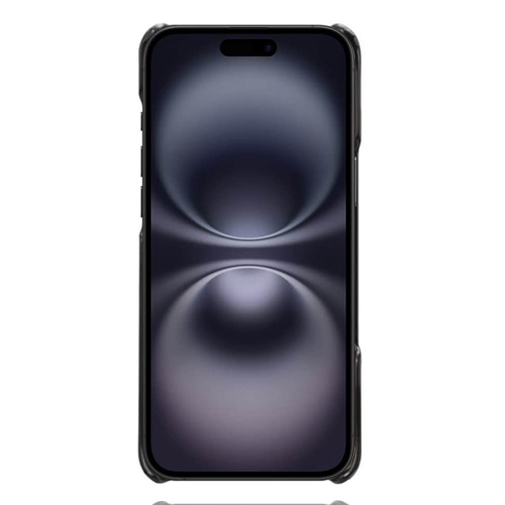 iPhone 17 Air Snyggt skal med 2 kortfack, Svart
