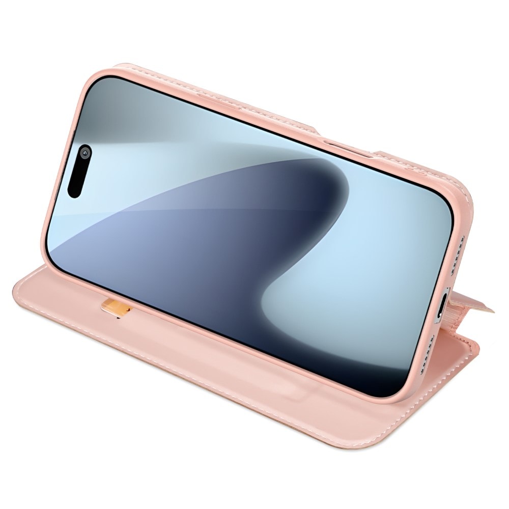 iPhone 17 Pro Slimmat mobilfodral, Roséguld