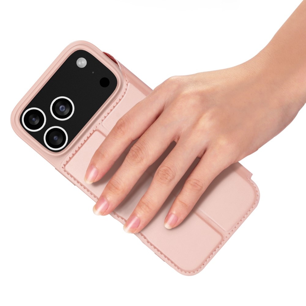 iPhone 17 Pro Slimmat mobilfodral, Roséguld