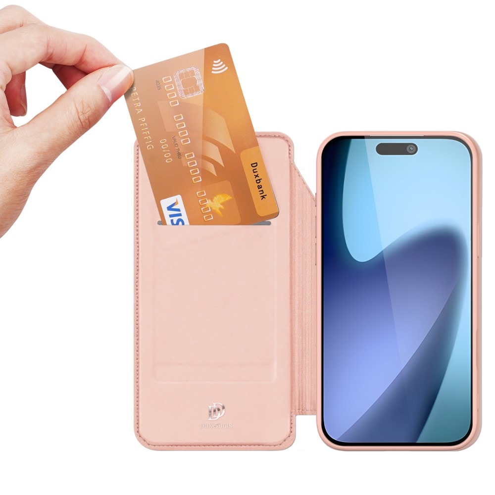 iPhone 17 Air Slimmat mobilfodral, Roséguld