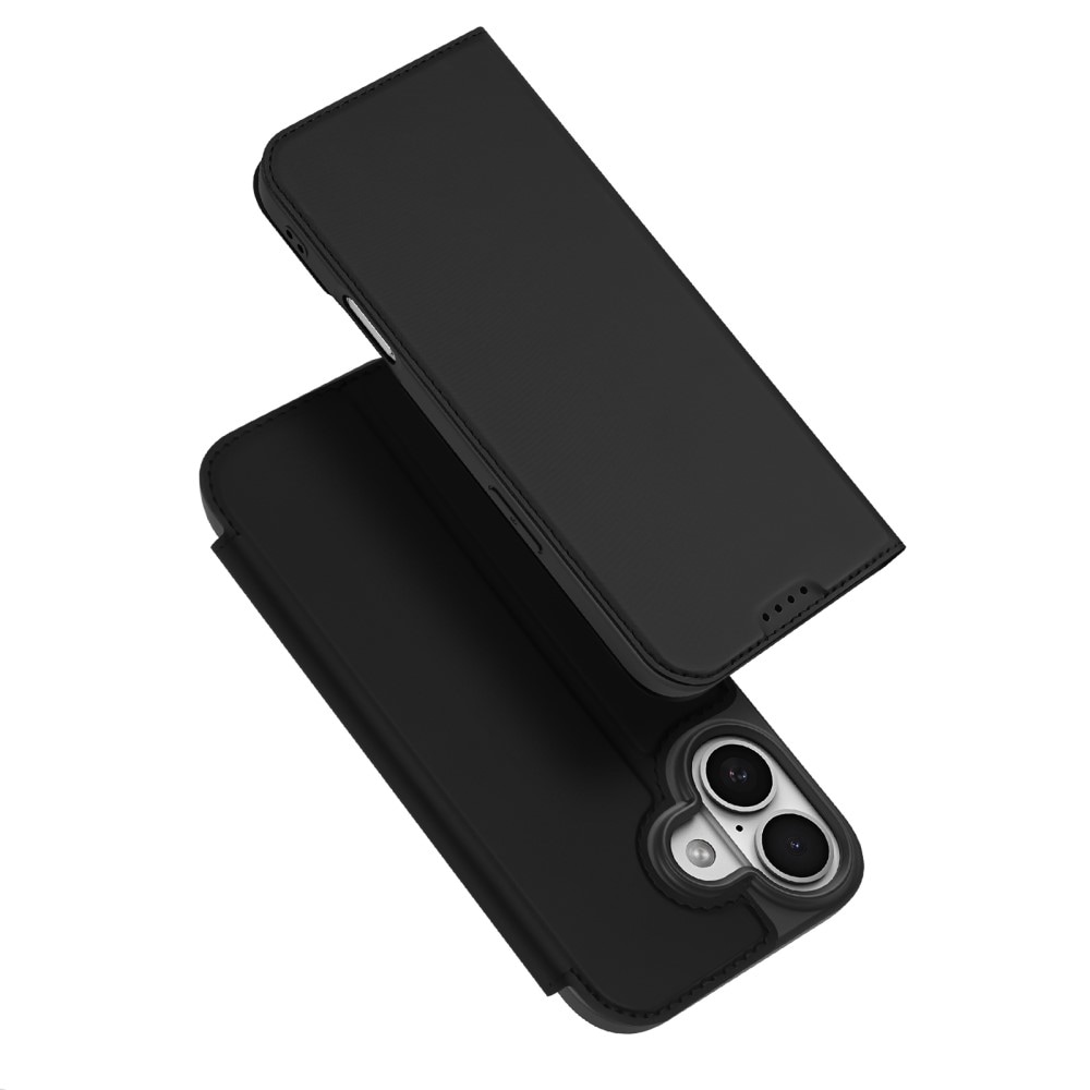 iPhone 17 Slimmat mobilfodral, Svart