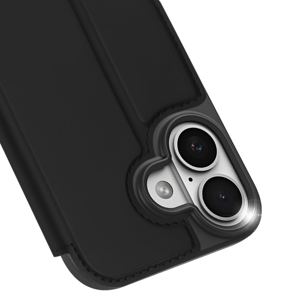 iPhone 17 Slimmat mobilfodral, Svart