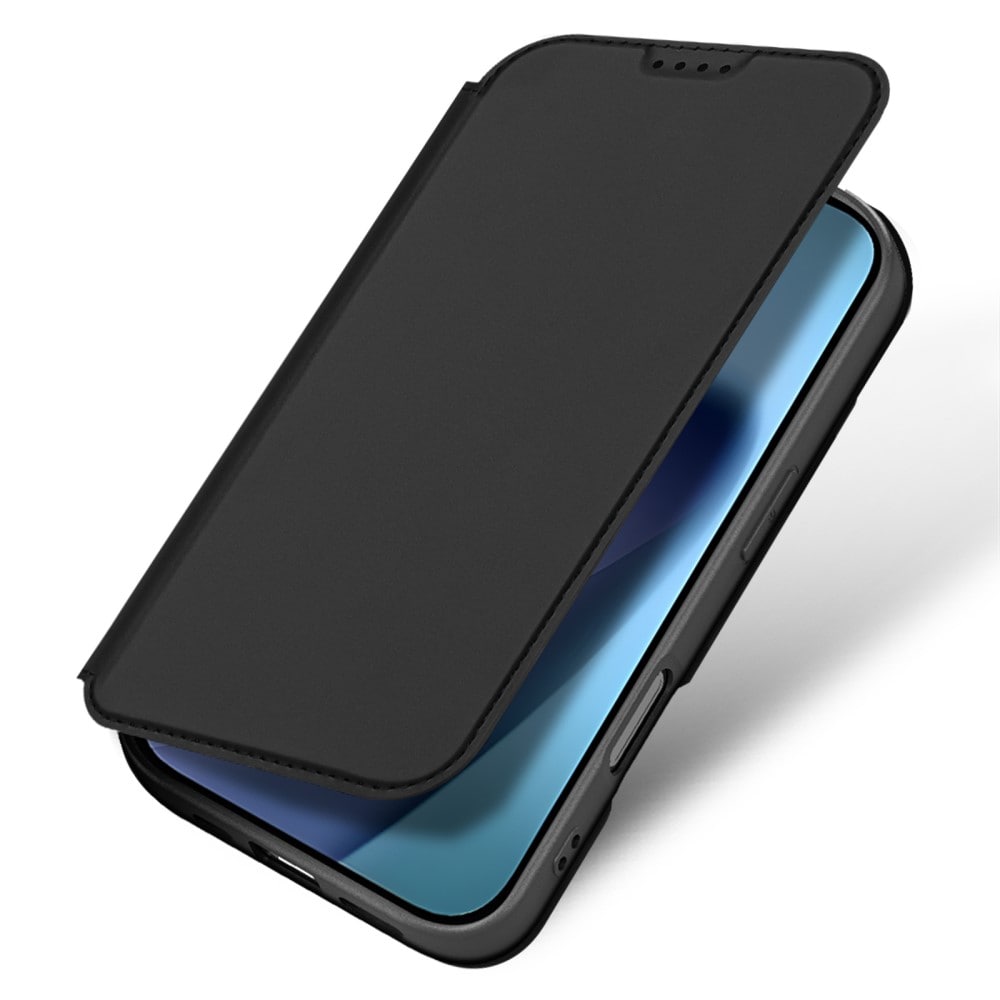 iPhone 17 Slimmat mobilfodral, Svart