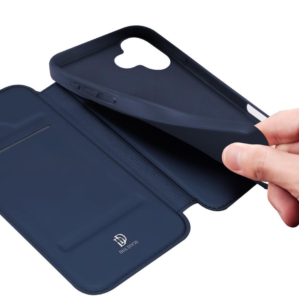 iPhone 17 Slimmat mobilfodral, Navy