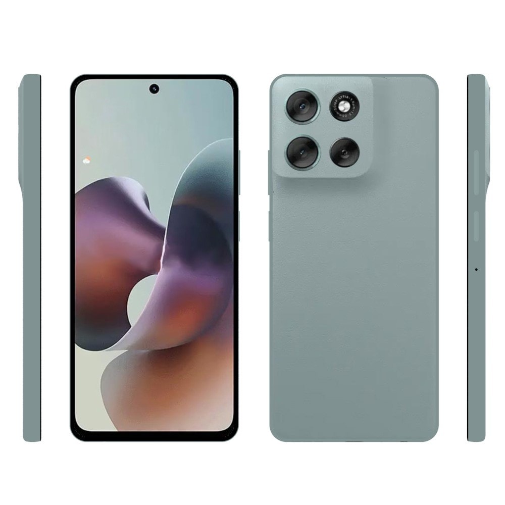 Motorola Moto G56 Tunt TPU-skal, Genomskinlig