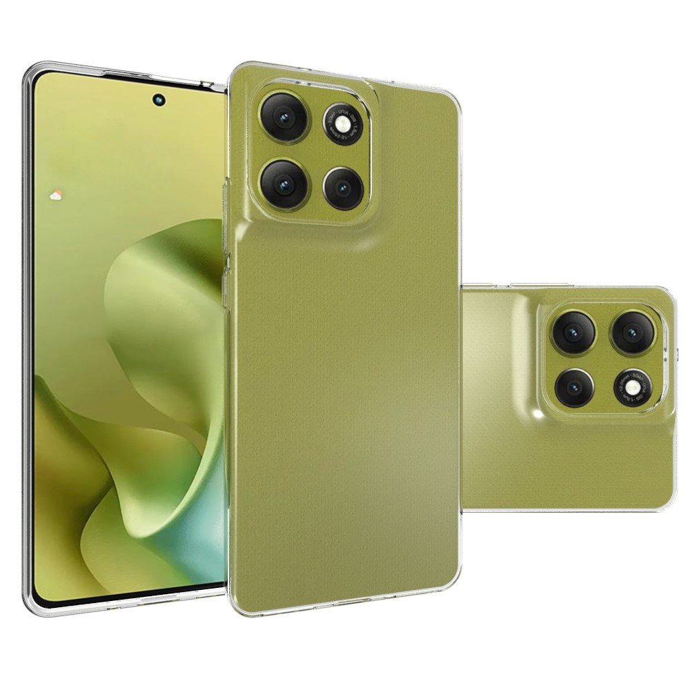 Motorola Moto G86 Tunt TPU-skal, Genomskinlig