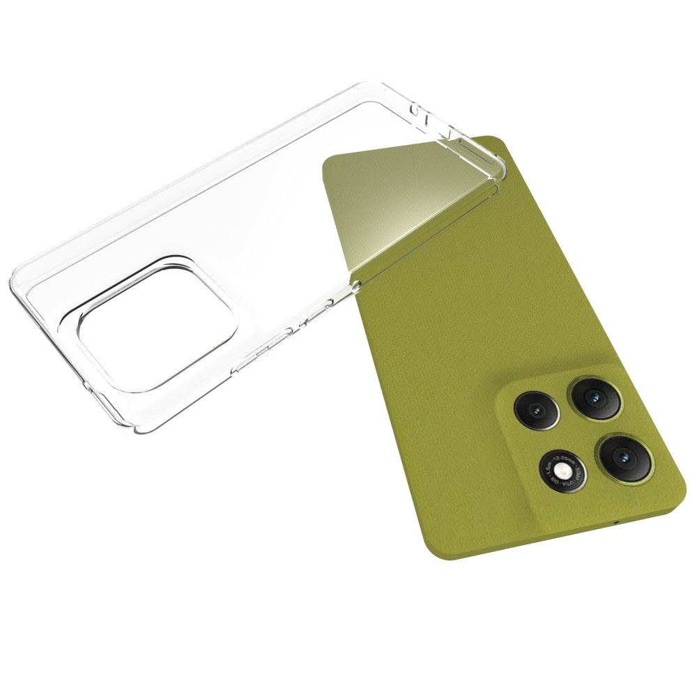 Motorola Moto G86 Tunt TPU-skal, Genomskinlig