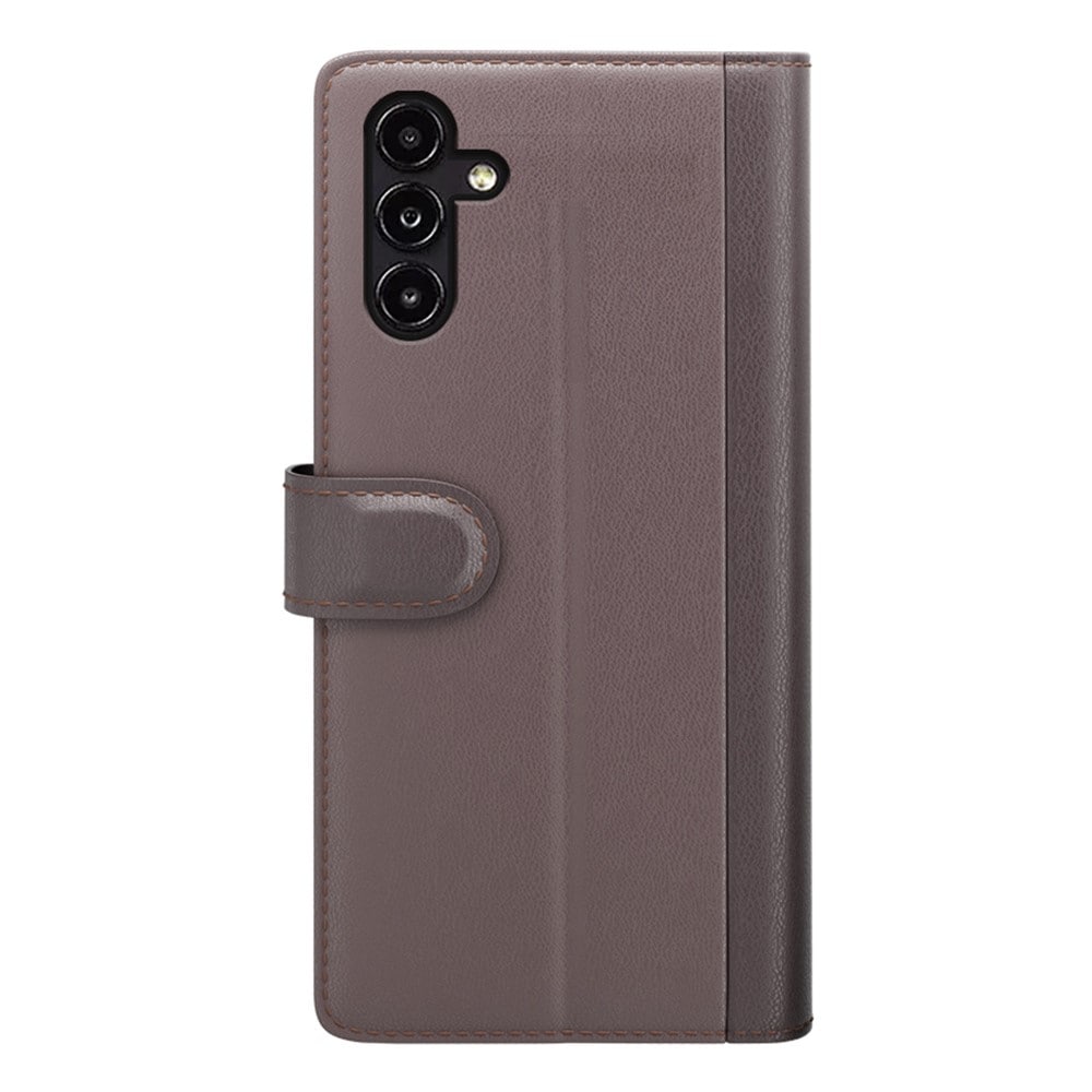 Samsung Galaxy A14 Plånboksfodral i Äkta Läder, Brun