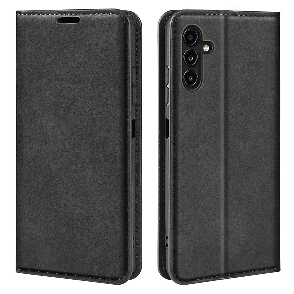 Samsung Galaxy A14 Slimmat fodral med kortfack, Svart