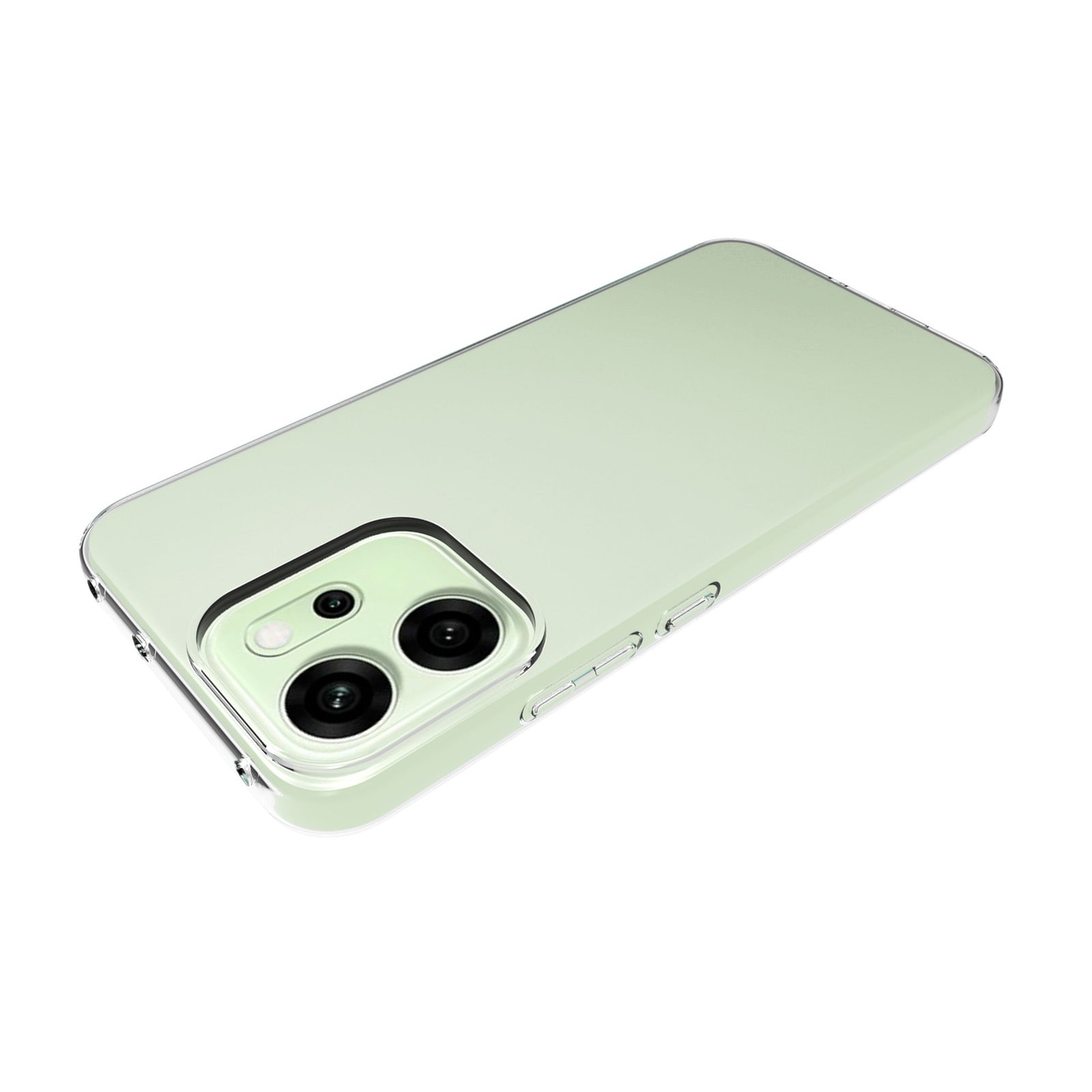 Oppo Reno 14 Tunt TPU-skal, Genomskinlig
