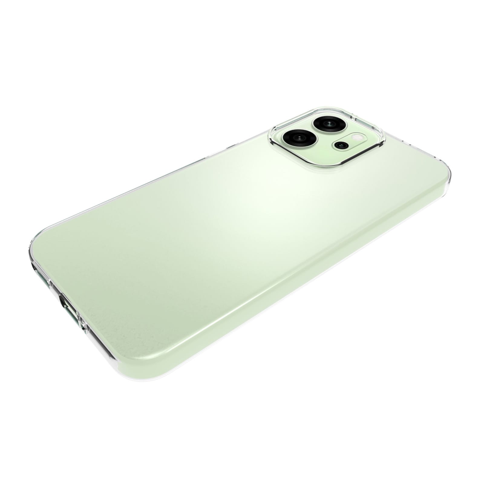 Oppo Reno 14 Tunt TPU-skal, Genomskinlig