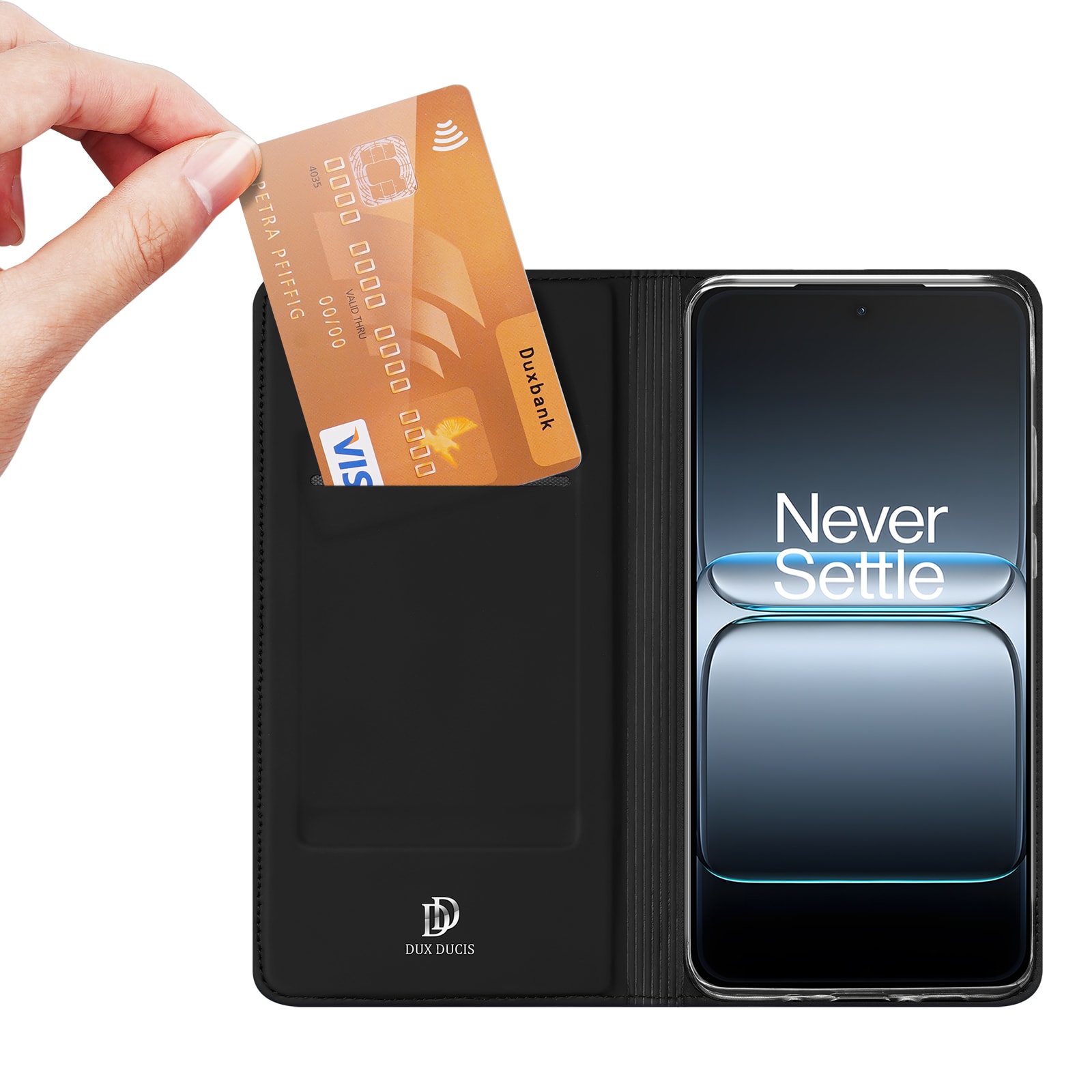  OnePlus Nord 5 Slimmat mobilfodral, Svart