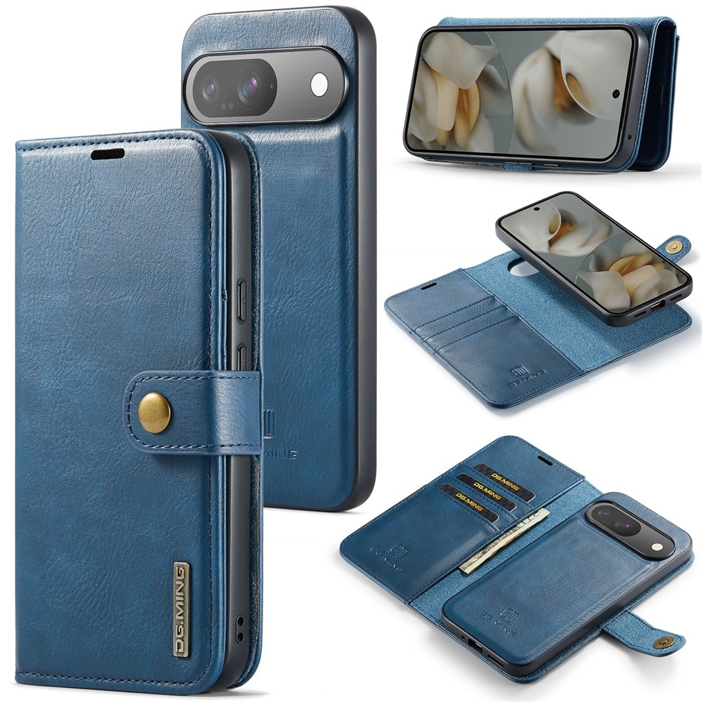 Google Pixel 10 Plånboksfodral med avtagbart skal, Blue