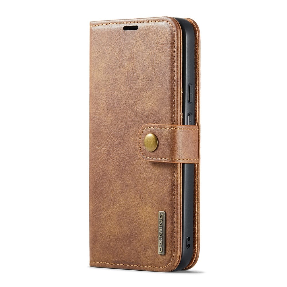 Google Pixel 10 Pro Plånboksfodral med avtagbart skal, Cognac