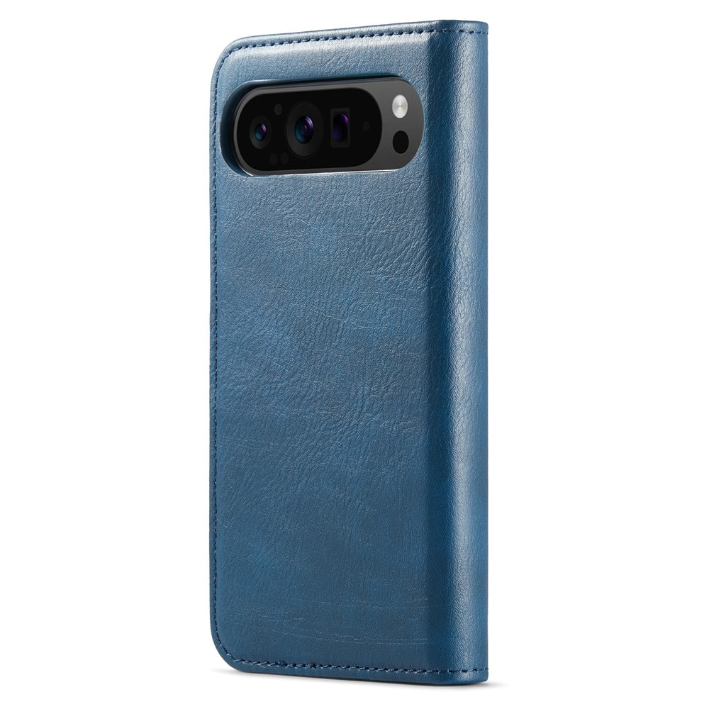 Google Pixel 10 Pro XL Plånboksfodral med avtagbart skal, Blue