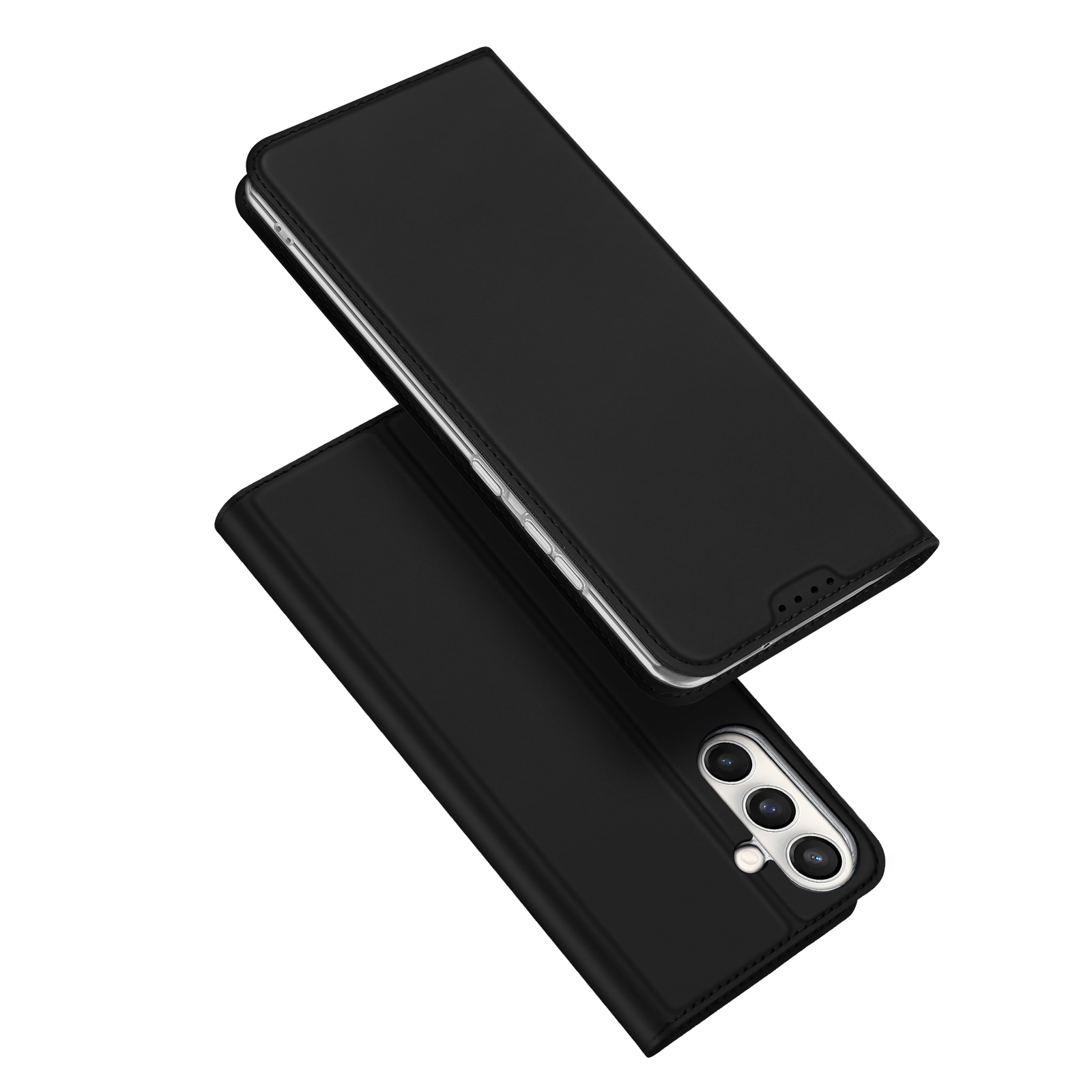 Samsung Galaxy S25 FE Slimmat mobilfodral, Svart
