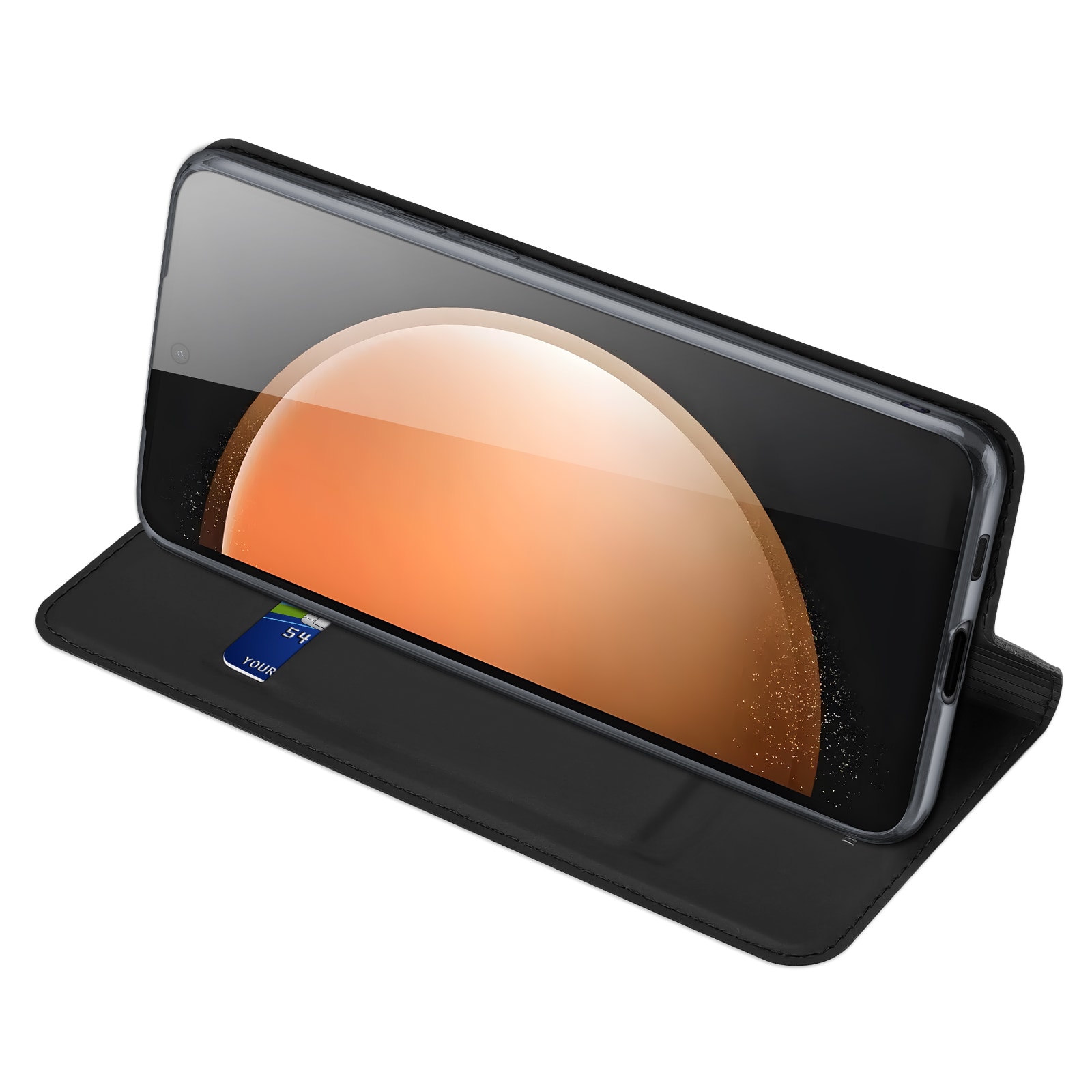 Samsung Galaxy S25 FE Slimmat mobilfodral, Svart