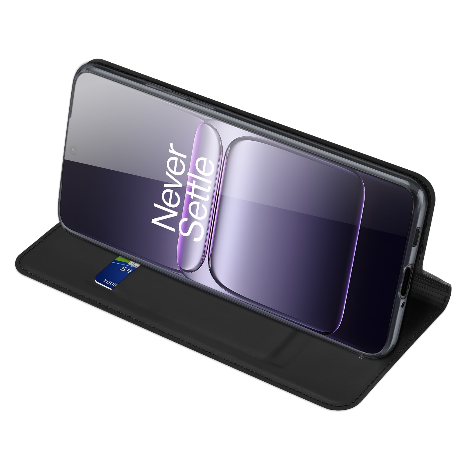  OnePlus Nord CE5 Slimmat mobilfodral, Svart