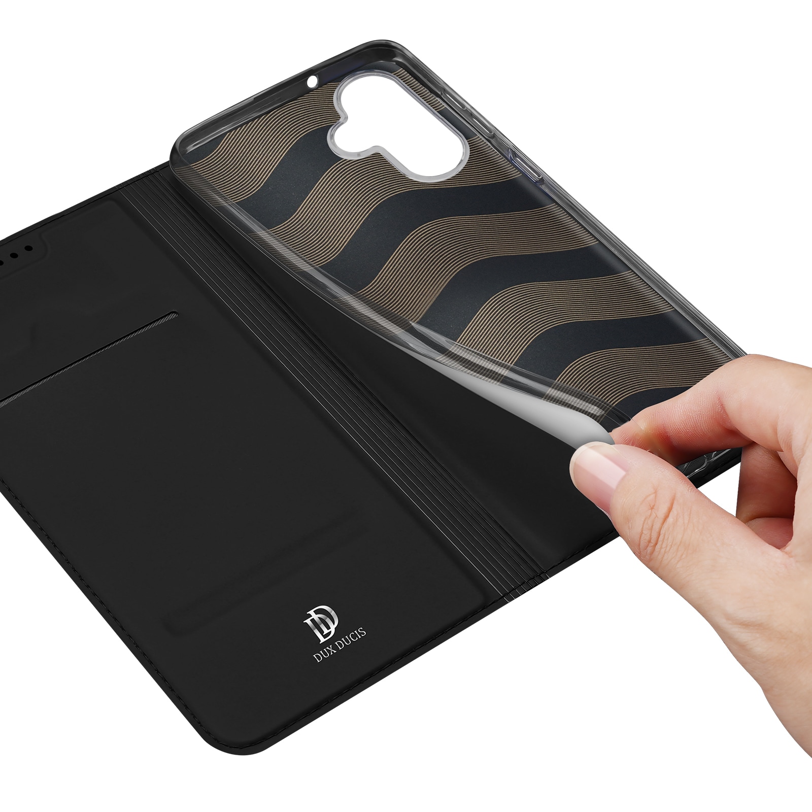  OnePlus Nord CE5 Slimmat mobilfodral, Svart