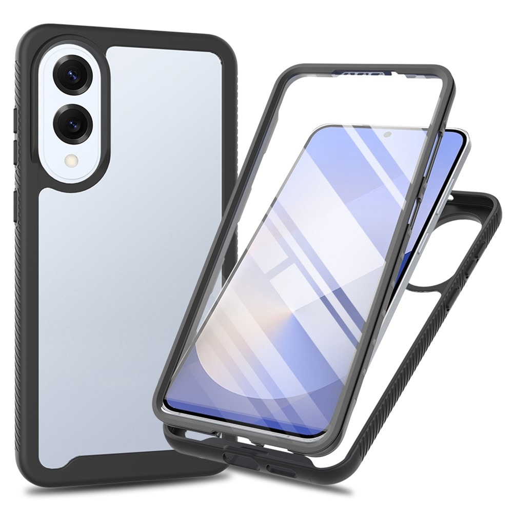 Samsung Galaxy S25 Edge Mobilskal Full Protection, Svart