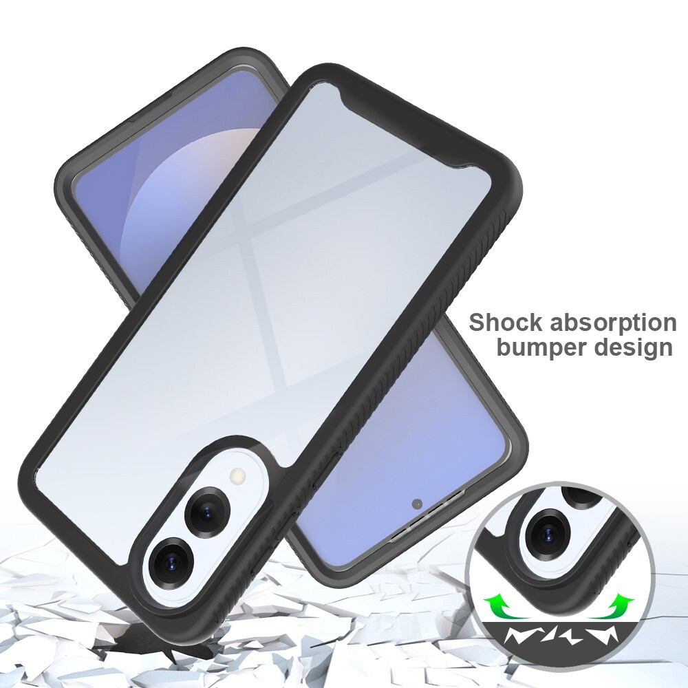 Samsung Galaxy S25 Edge Mobilskal Full Protection, Svart