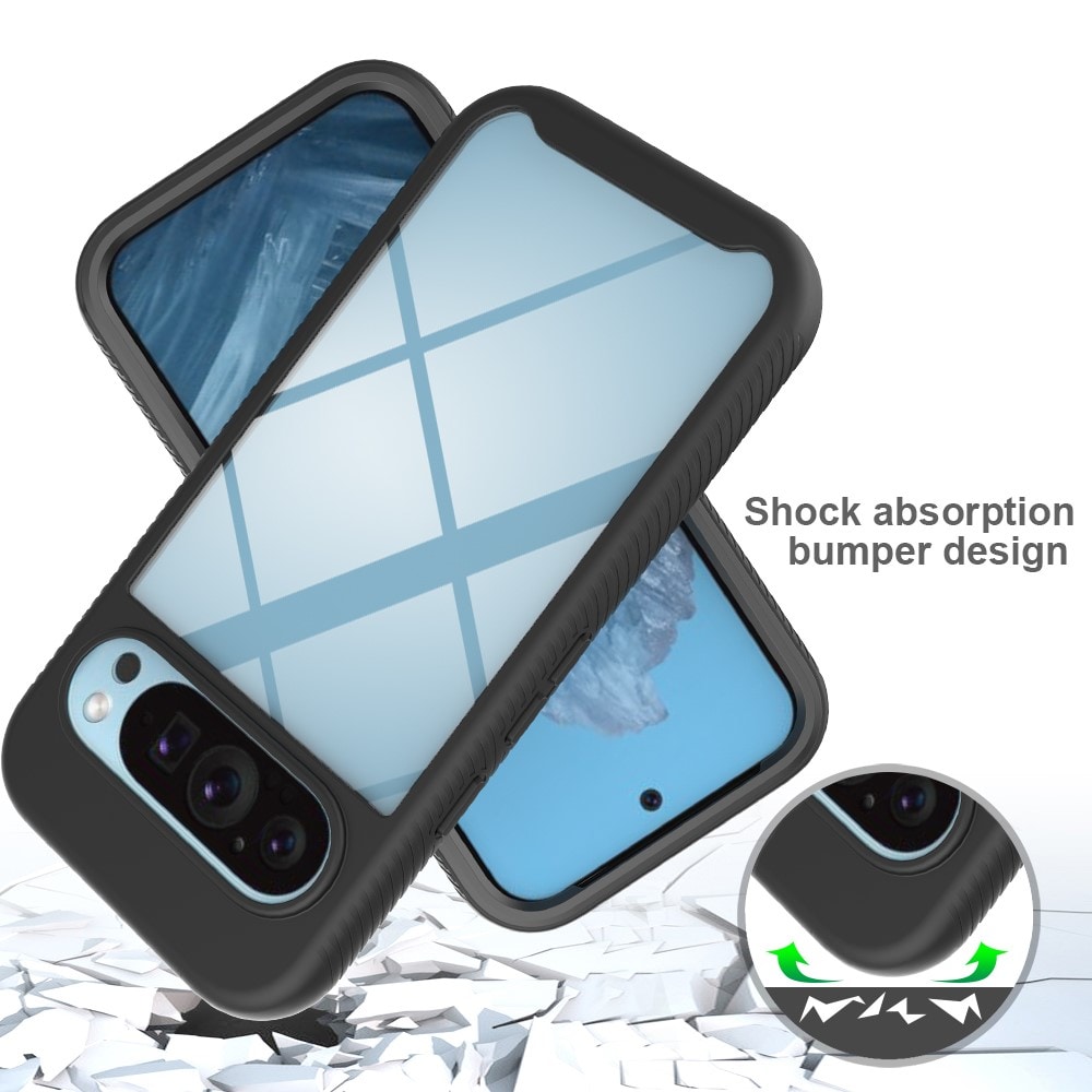 Google Pixel 10 Pro XL Mobilskal Full Protection, Svart