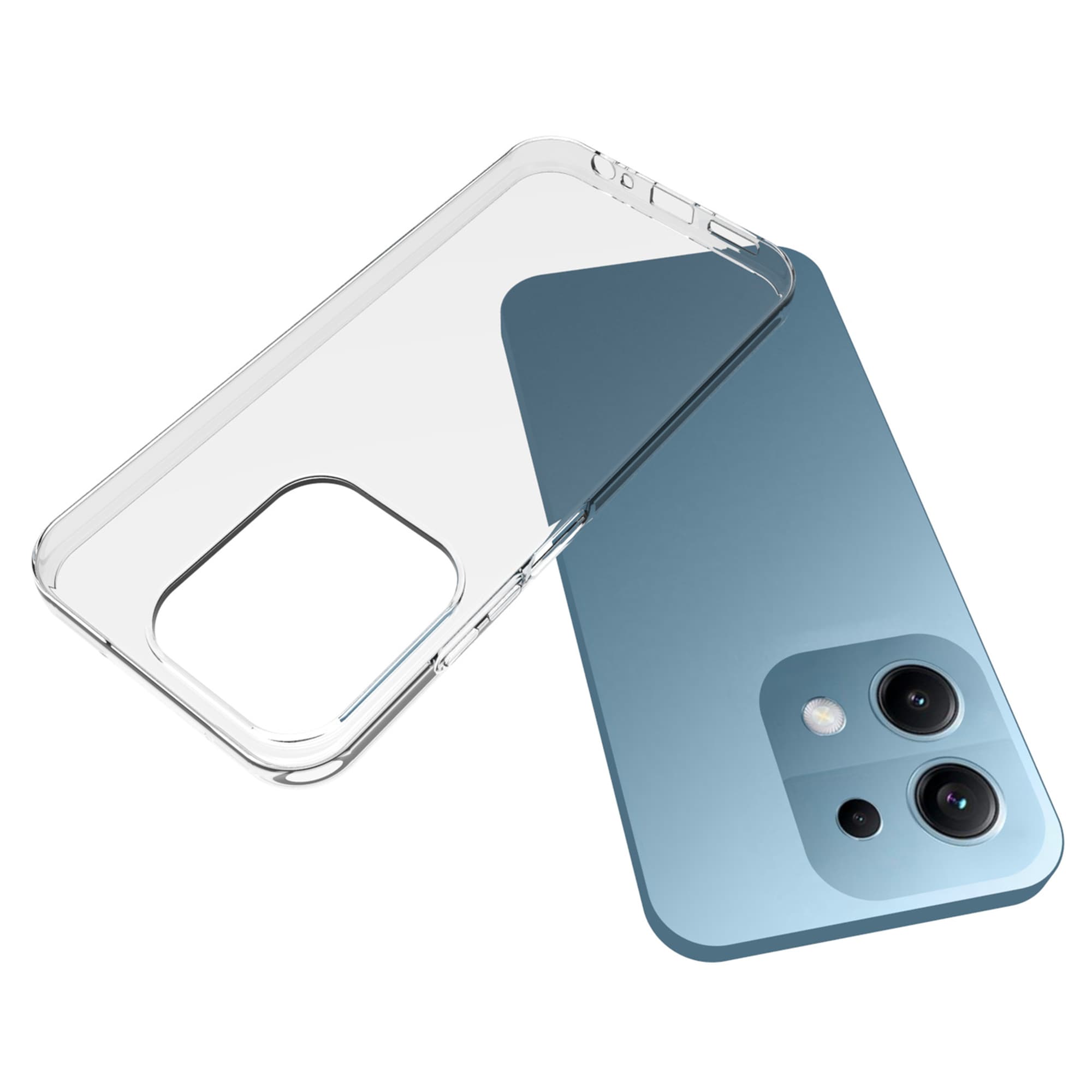 Xiaomi 15T Tunt TPU-skal, Genomskinlig