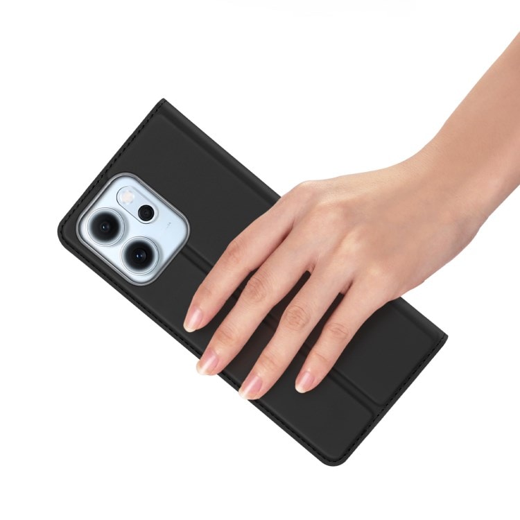 Oppo Reno 14 F Slimmat mobilfodral, Svart