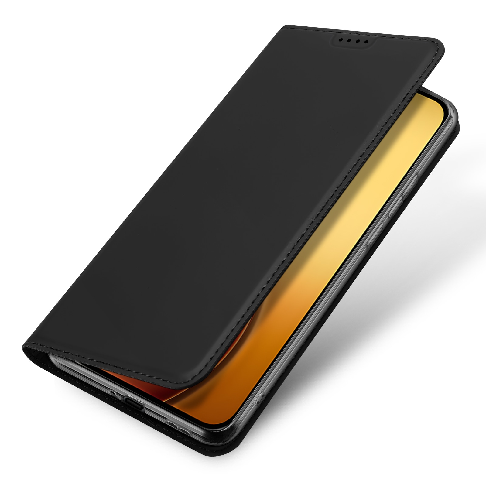Oppo Reno 14 Slimmat mobilfodral, Svart