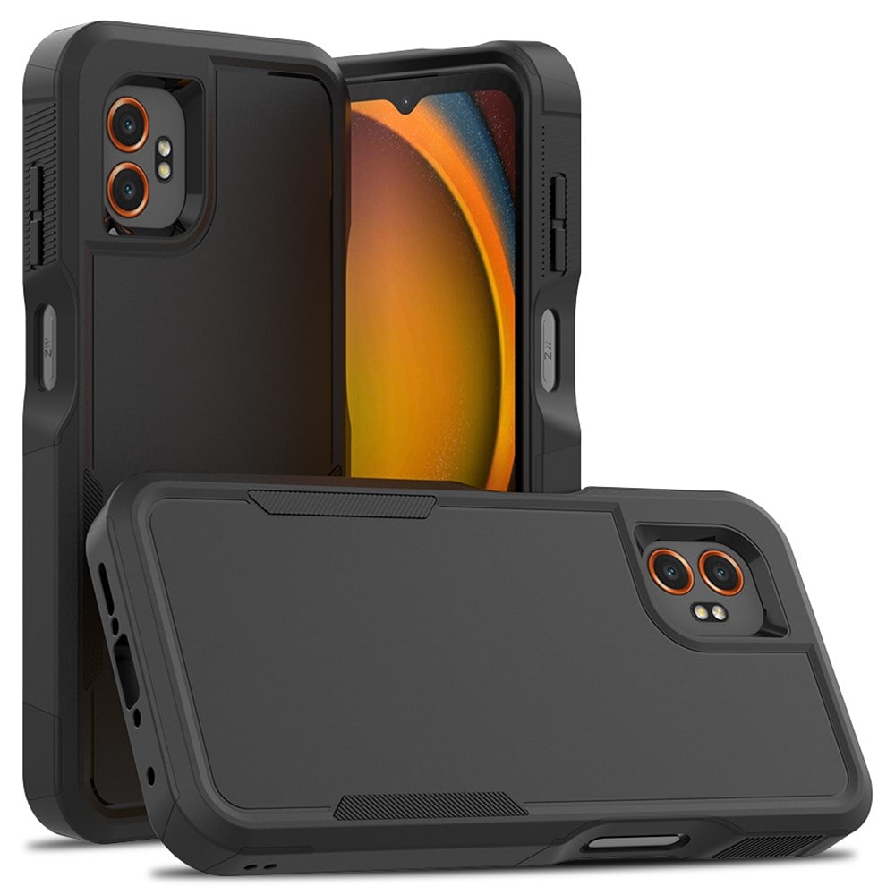 Samsung Galaxy Xcover 7 Pro Hybrid-skal Off-road, Svart