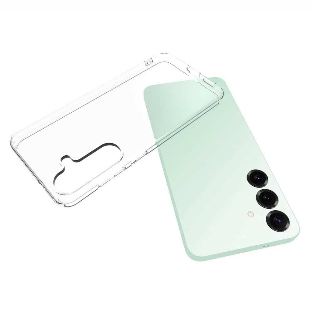 Samsung Galaxy S25 FE Tunt TPU-skal, Genomskinlig