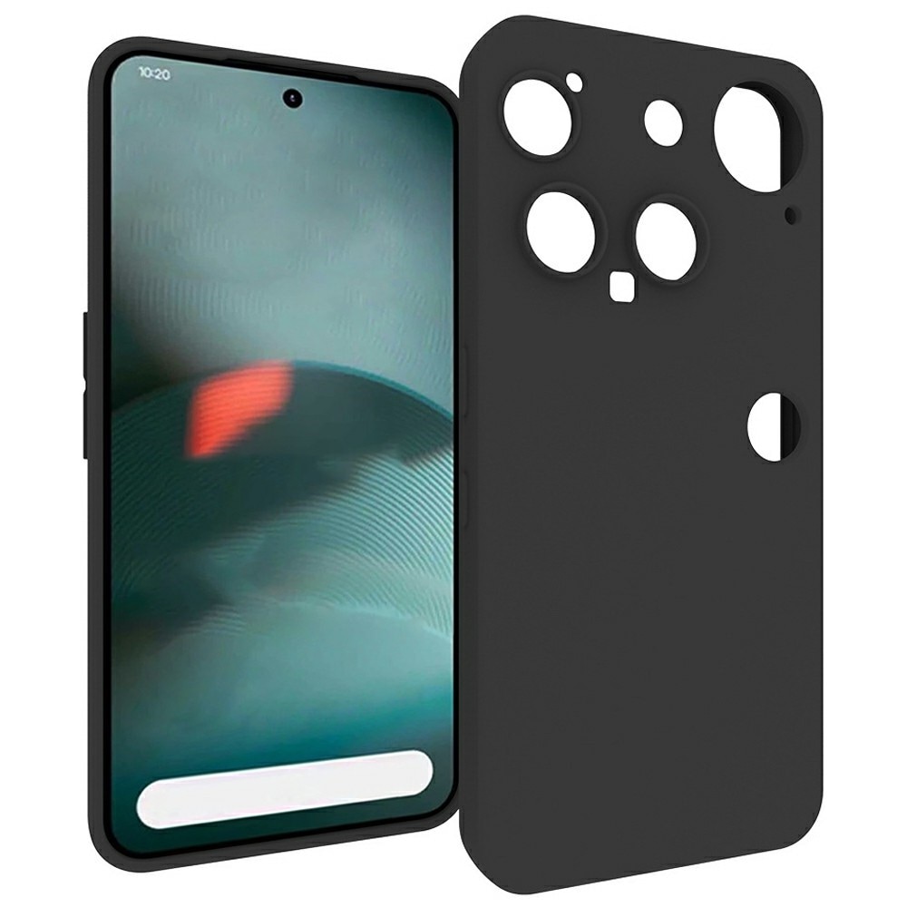 Nothing Phone 3 Tunt TPU-skal, Svart