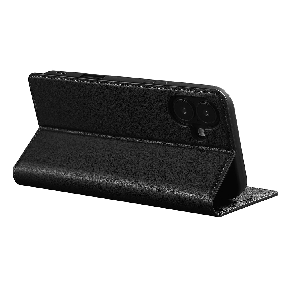 iPhone 17 Tunnt plånboksfodral, Svart