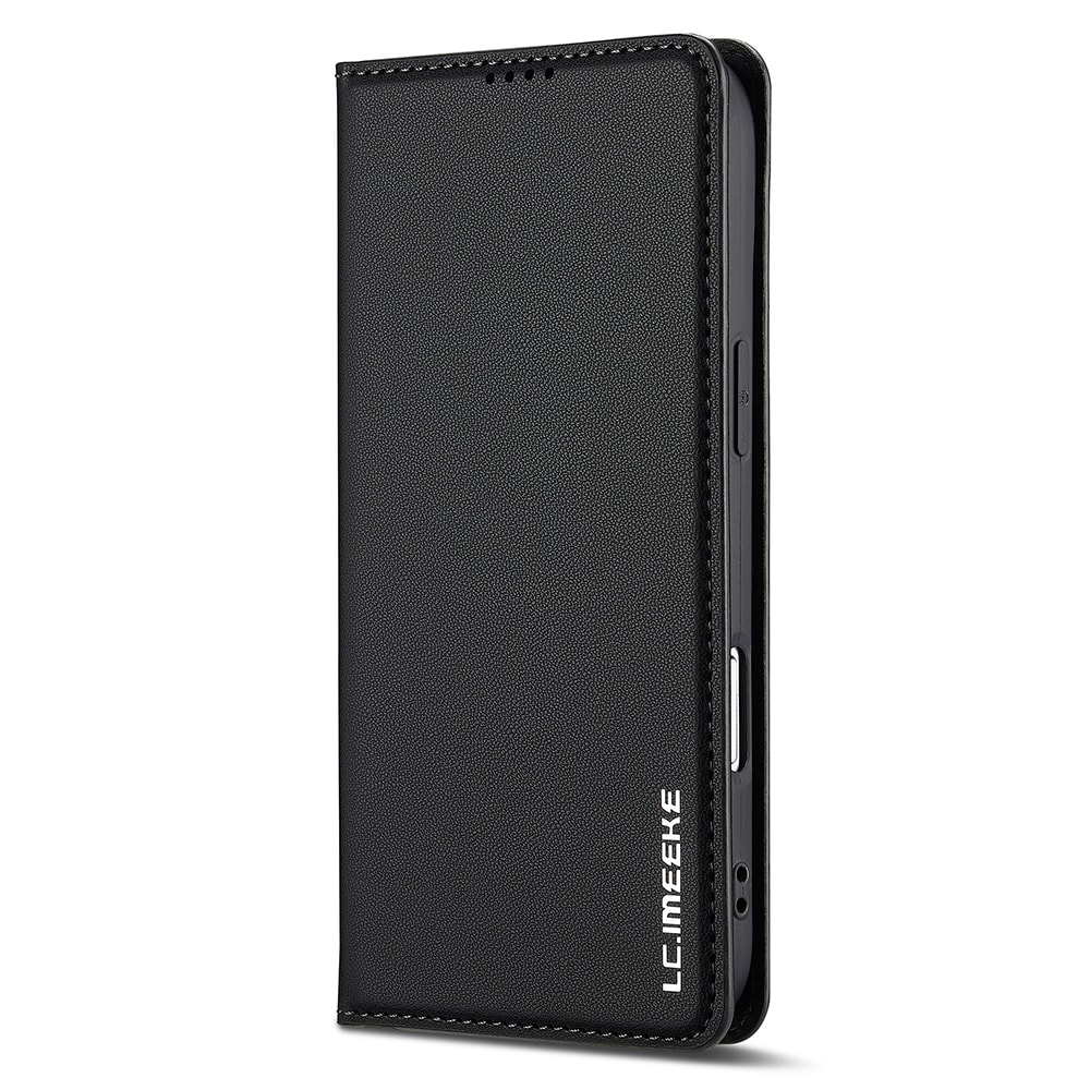 iPhone 17 Air Tunnt plånboksfodral, Svart