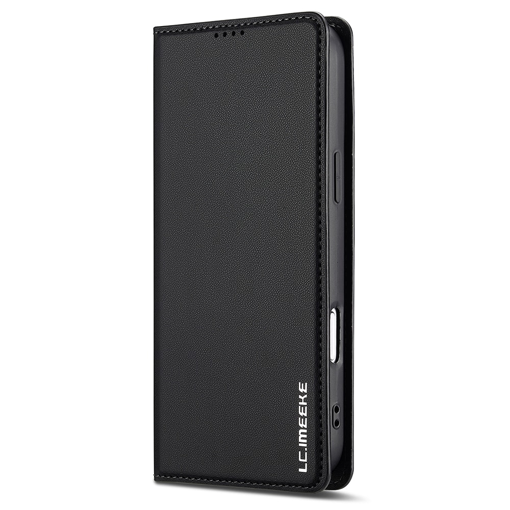 iPhone 17 Pro Tunnt plånboksfodral, Svart