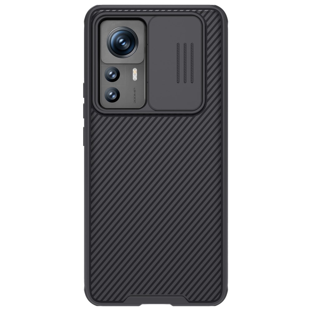 Xiaomi 12T Pro Skal med kameraskydd - CamShield, Svart
