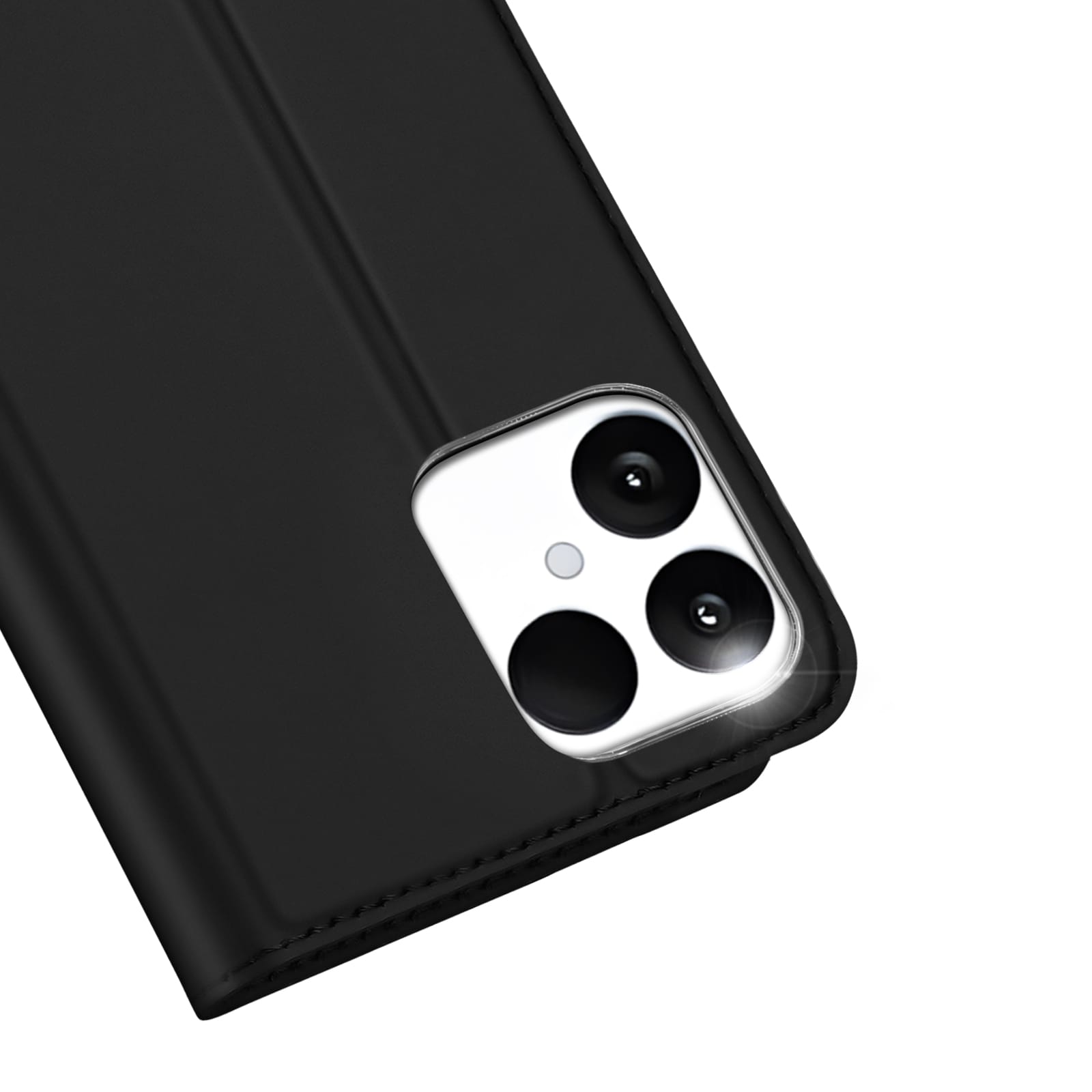  Fairphone 6 Slimmat mobilfodral, Svart