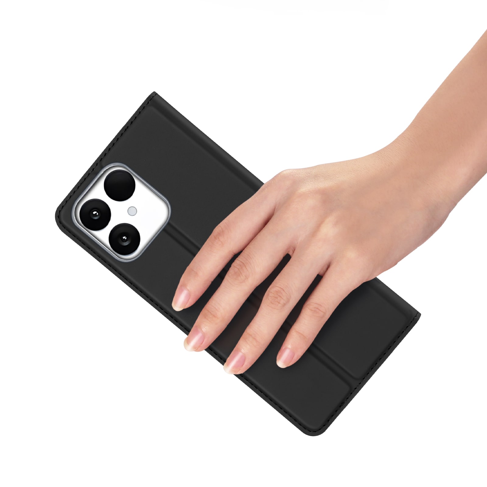  Fairphone 6 Slimmat mobilfodral, Svart